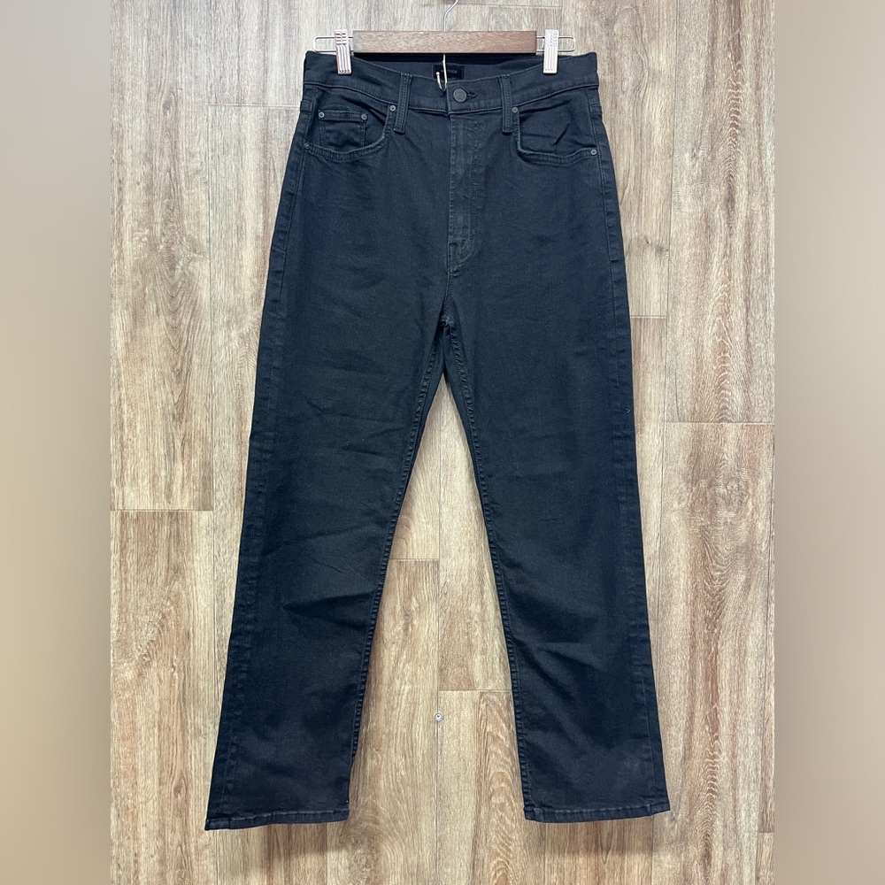 NEW MOTHER High Waisted Rider Ankle in Not Guilty